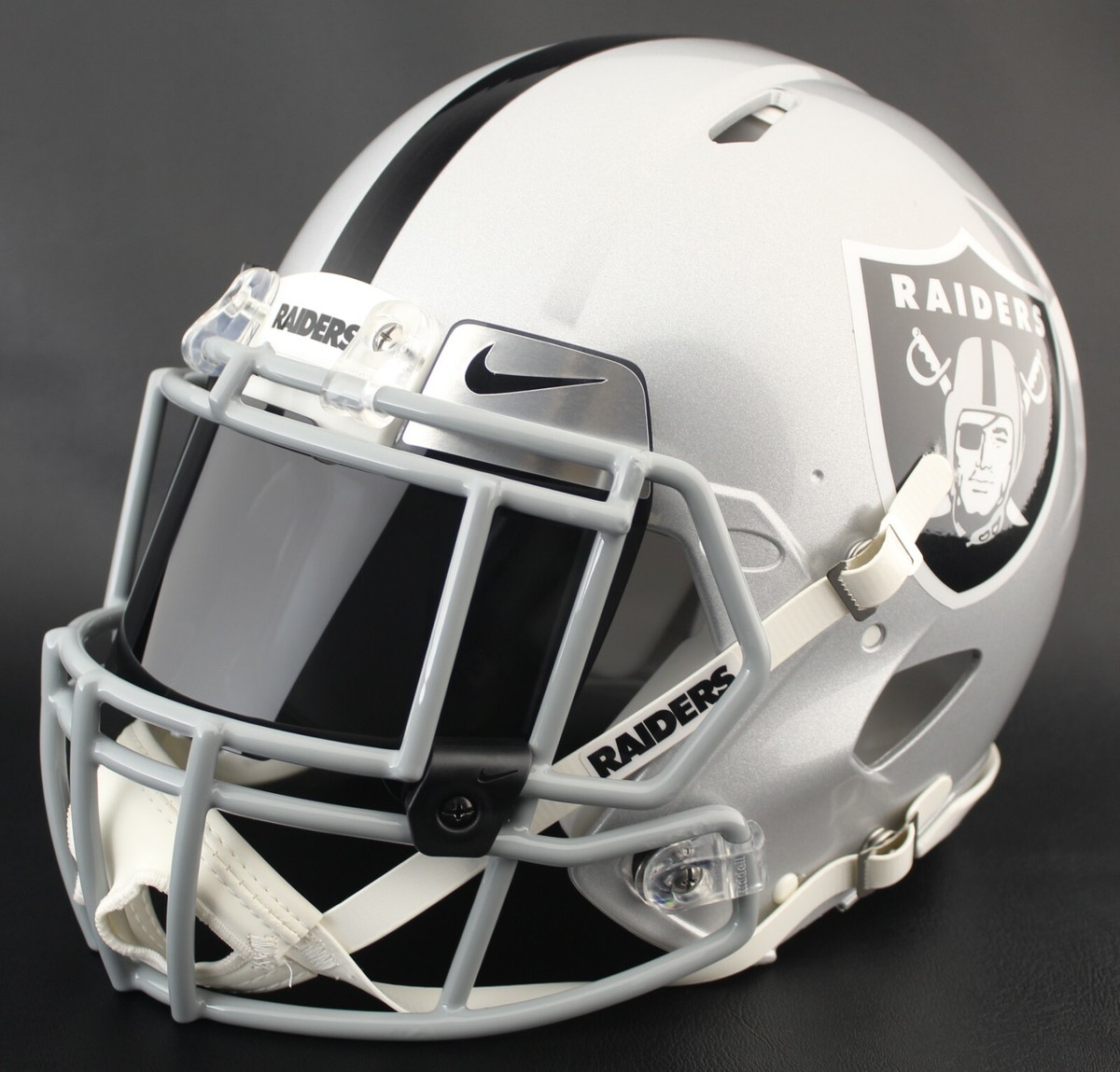 CUSTOM*** LAS VEGAS RAIDERS Full Size NFL Riddell SPEED