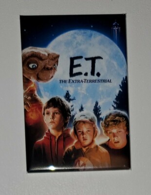 E.T. ET movie Refrigerator Magnet 2'' by 3'' Drew Barrymore