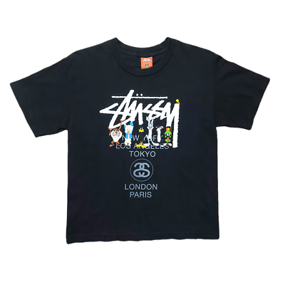 Stussy X Looney Tunes Bugs Bunny Daffy Duck Limited Edition T