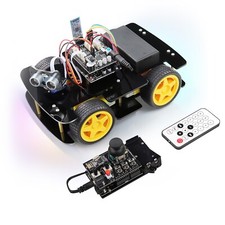 Freenove Kit Auto 4WD (Compatibile con Arduino IDE) Ultrasuoni Servo Telecomando App