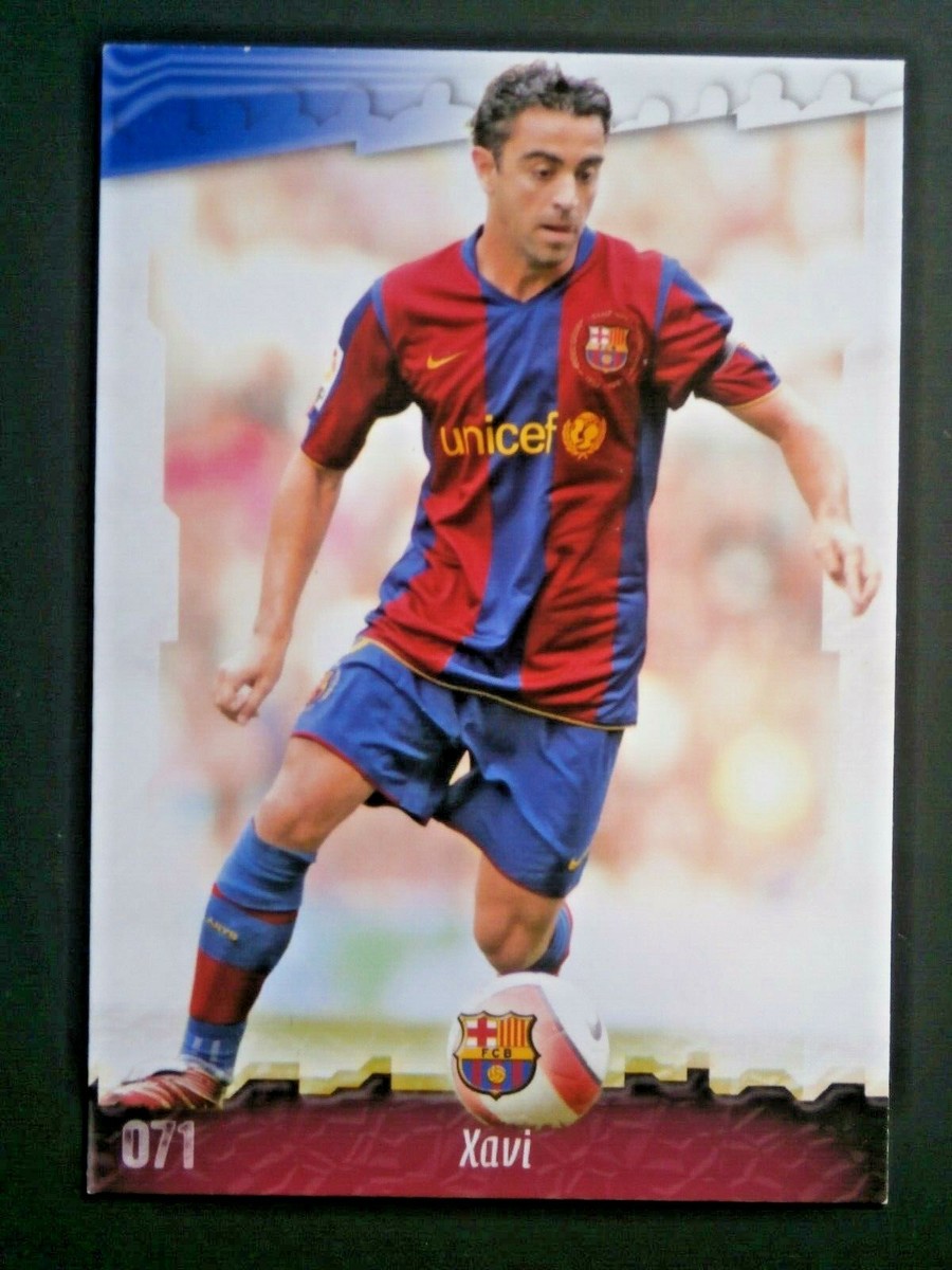 XAVI #071 ( FC BARCELONA ) MC 2008/09 PANINI | eBay