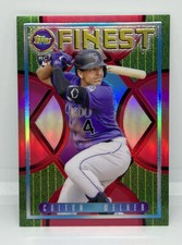 2022 Topps Finest Flashbacks Colton Welker RC Rookie Red Refractory SSP /5