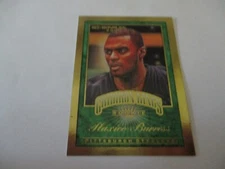 2000 Gridiron Kings Gold Rookie Plaxico Burress Card #GK4 Serial #717/2500