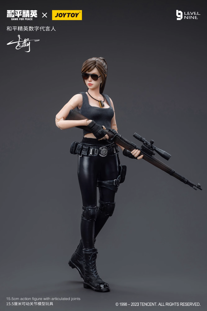 JOYTOY 1/12 Gilly 未開封 JOYTOY LEVEL NINE Gilly Game For Peace 1/12 Female Action Figure