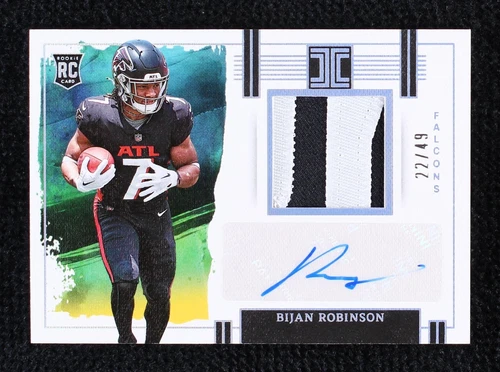 2023 Panini Impeccable Bijan Robinson #RPA-BR