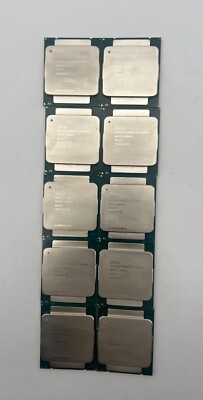 INTEL XEON E5-2660V3 SR1XR 2.60GHZ (Lot of 10)