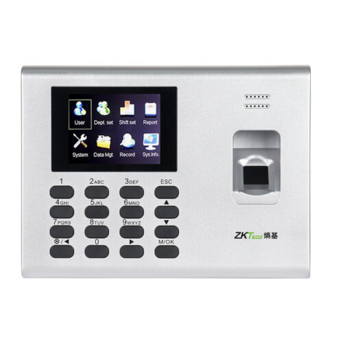 ZKteco K40 Control de Acceso Batería Incorporada TCP/IP Huella Dactilar Tiempo Asistencia - Imagen 9 de 14