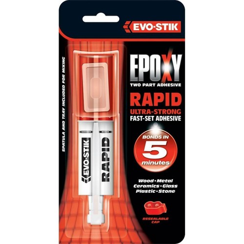 Evo Stik Epoxy Rapid Ultra Strong Adhesive Glue Golf Club