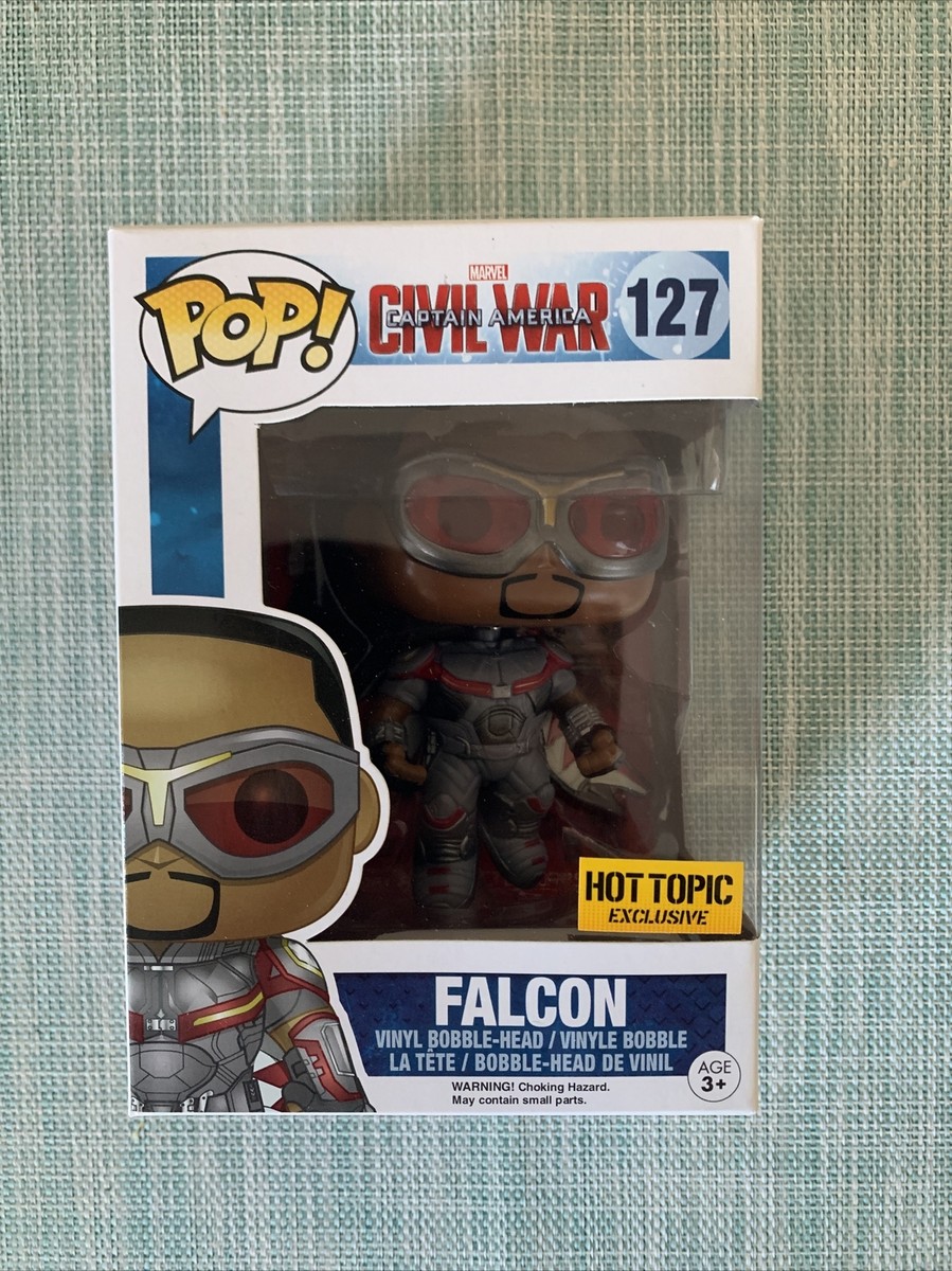 Funko Pop! Marvel Captain America Civil War Falcon (Hot Topic  Exclusive) 127