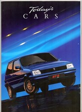 Austin MG Rover Cars April-June 1989 UK Brochure Mini Metro Maestro Montego 800