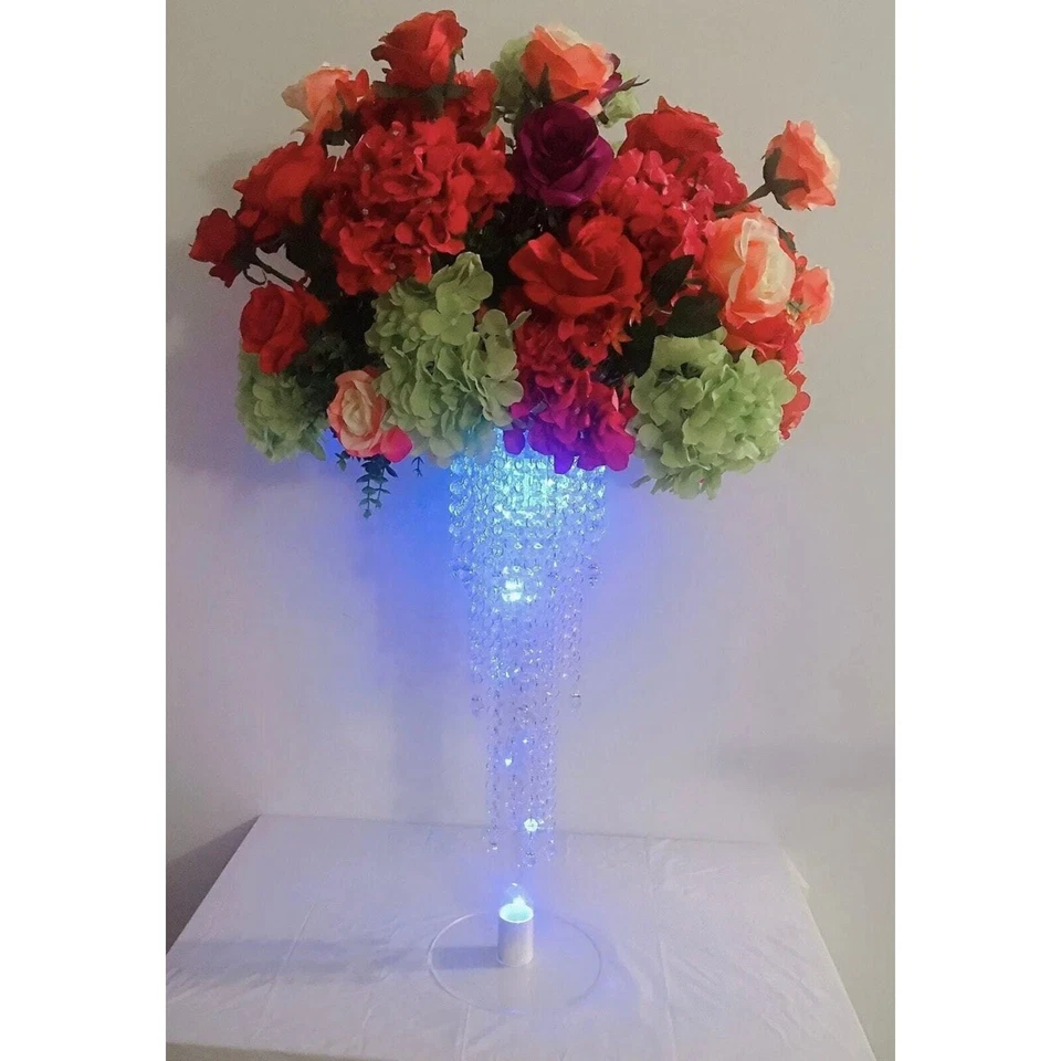 Centro de mesa floral con flores | Centro de mesa de boda  Foto 3 de 4