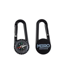 Carabiner Compass - Black