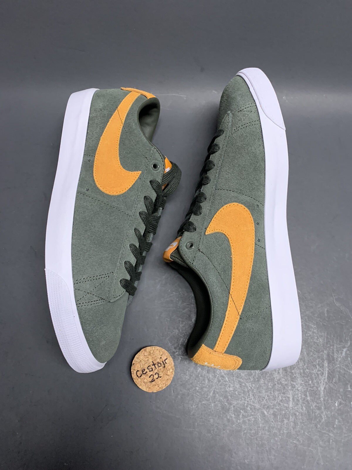 Nike SB Blazer Low GT Sequoia Kumquat 