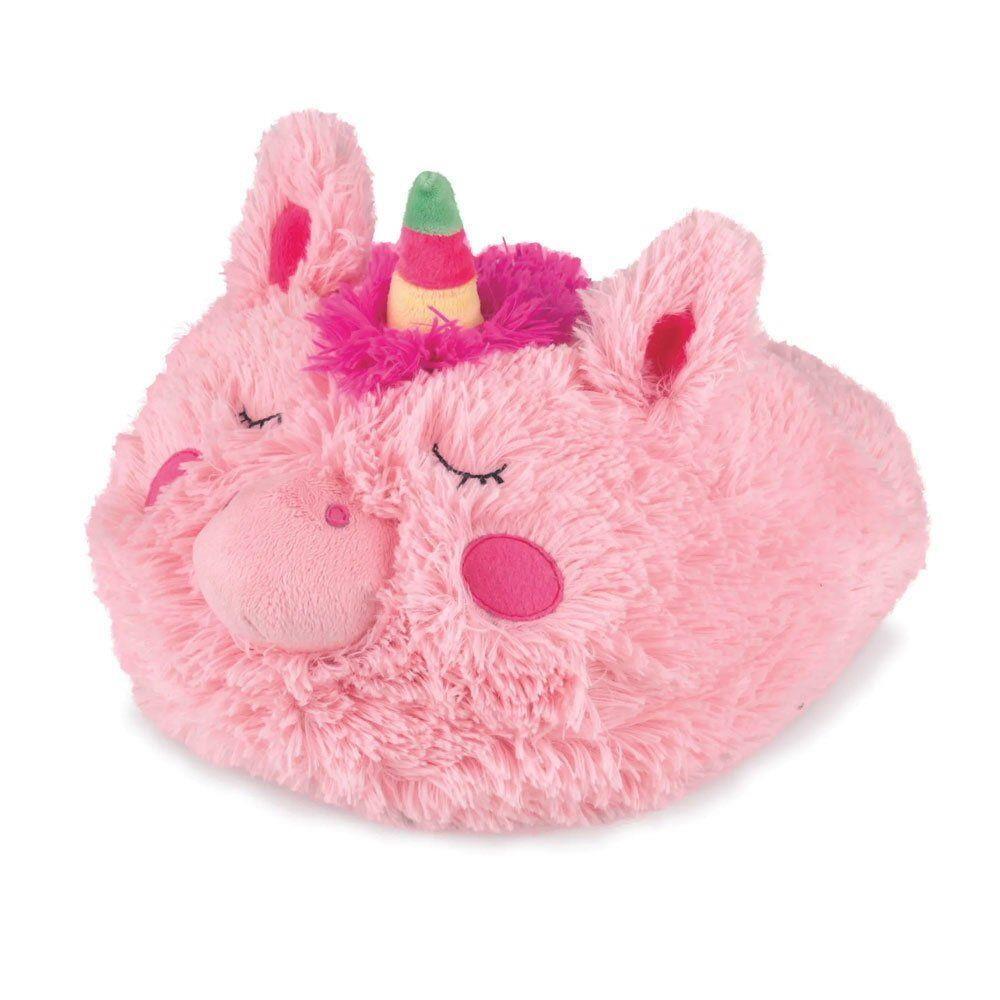 Foot Warmer Slipper Kids/Adults Plush Unicorn Animal Cuddly Cushion One Size