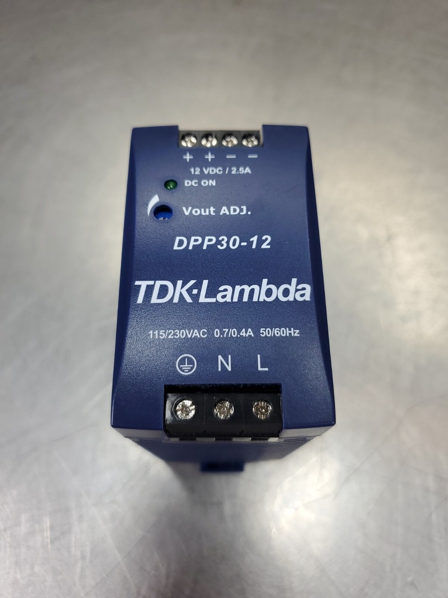 TDK-Lambda DPP30-12 12VDC 30W Class 2 Power Supply. 4E-19 | eBay