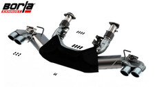 Borla 3 Cat-back Exhaust W Chrome Tips For 20-25 Chevrolet Corvette Stingray