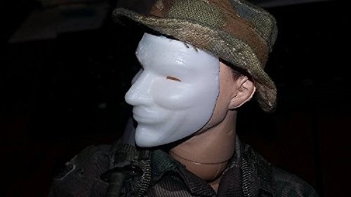 1/6 Maßstab V für Vendetta Maske (unbemalt) - Bild 8 von 9