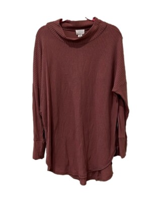 Caslon NWT Waffle Knit Top, XXL