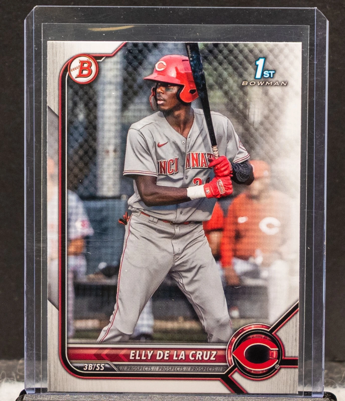 Elly De La Cruz 2022 Bowman 1st Prospect RC BP-50 Reds (b)