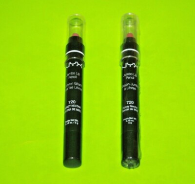 (2) NYX Jumbo Lip Pencil Crayon A Levres 720 Honey Nectar Sealed