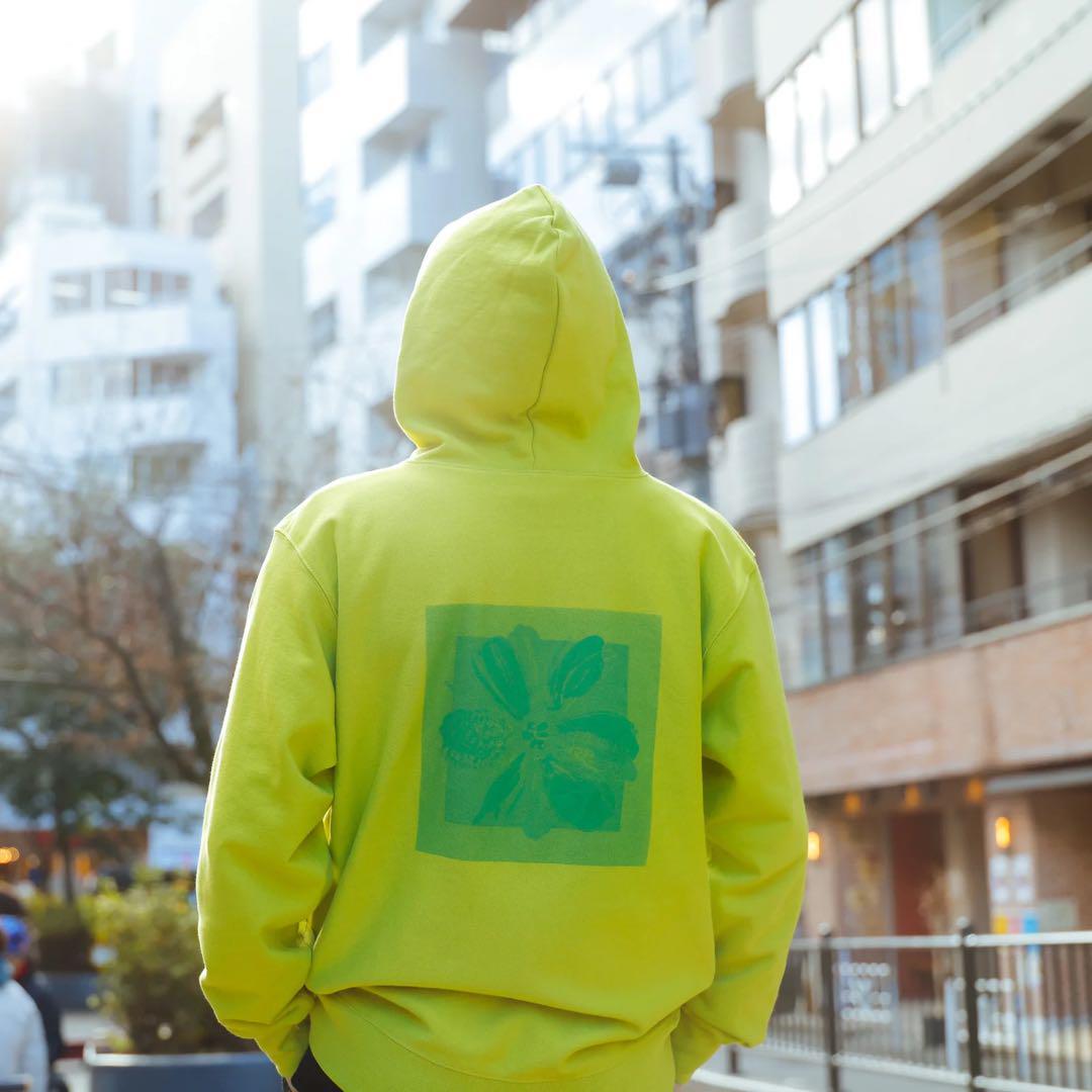 Fujii Kaze Official Goods Hoodie Pullover Size M Fresh Green Fujii Kaze Official Goods Hoodie Pullover Size M Fresh Green