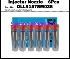 for Hino 6Pcs Injector Nozzle DLLA157SM036 105025-0360 300 Dutro 500 Ranger J08C