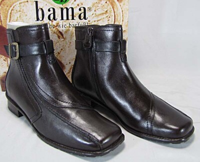 bama Leder Stiefeletten dunkelbraun (Espresso) NEU Gr. 4,5G (37)