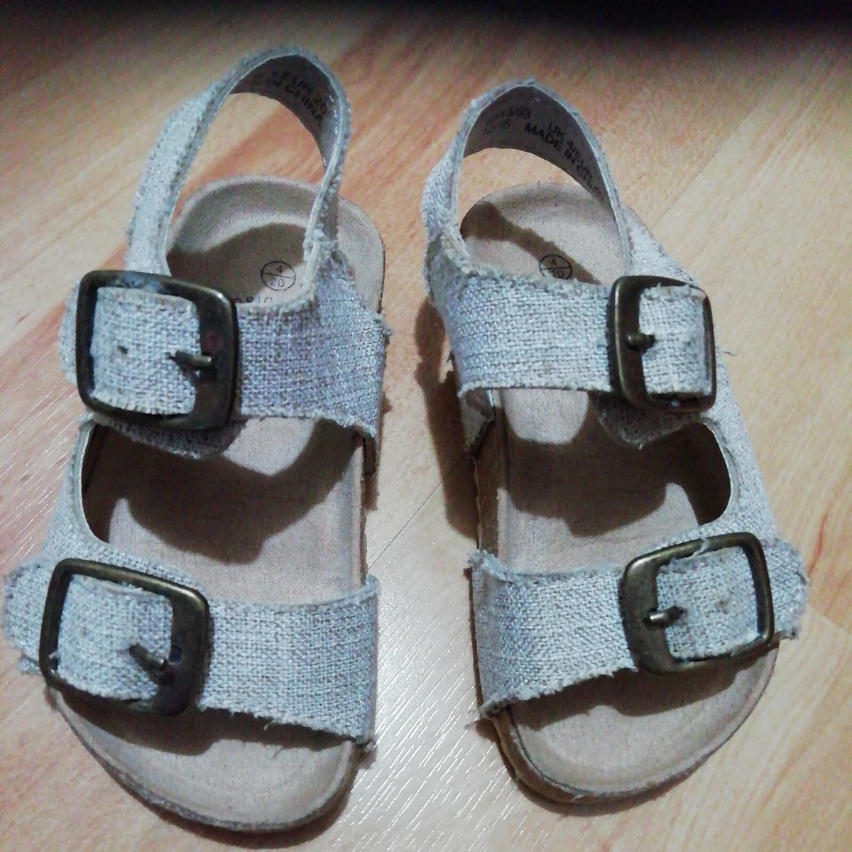 Original Toddler baby Mantaray Sandals size 4 20 Boys eBay