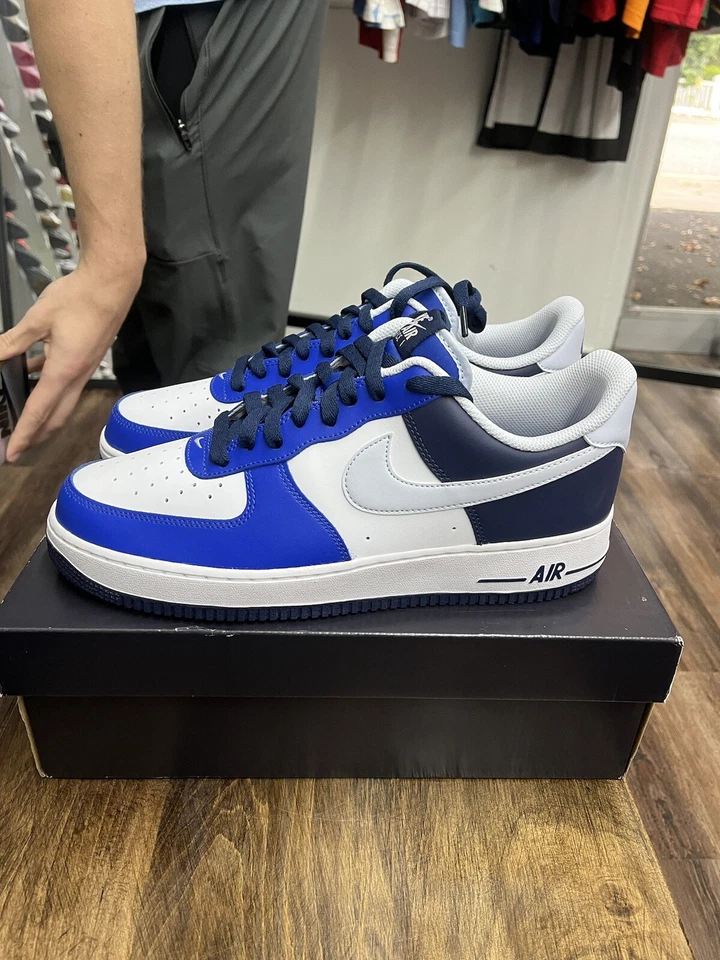 Nike Air Force 1 '07 LV8 Juego Royal Navy Parte Superior Baja FQ8825-100 Para hombres Talla 10.5 NUEVO Foto 3 de 4