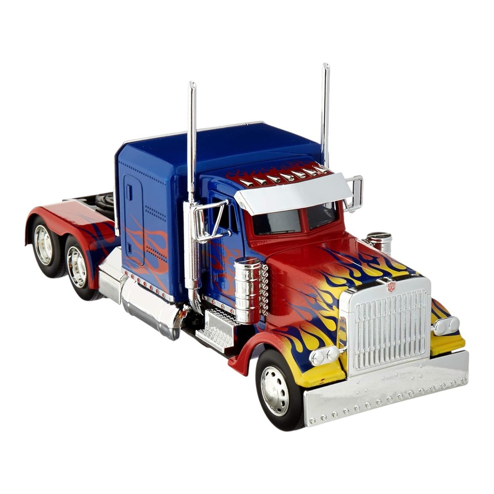 Jada Toys Hollywood Rides Optimus Prime Diecast Metal Transformers Series