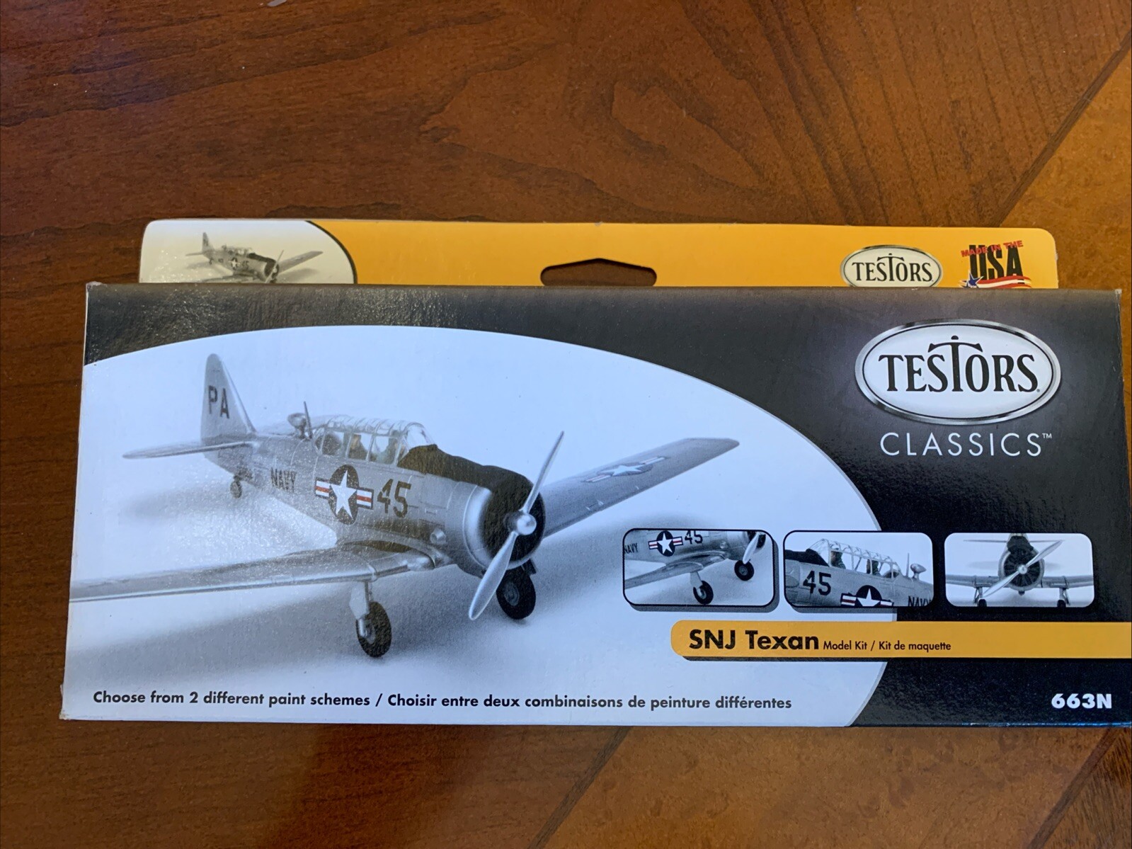 (2009) SNJ Texan Testors Classics 663N Model Kit 1:72 Scale NIB