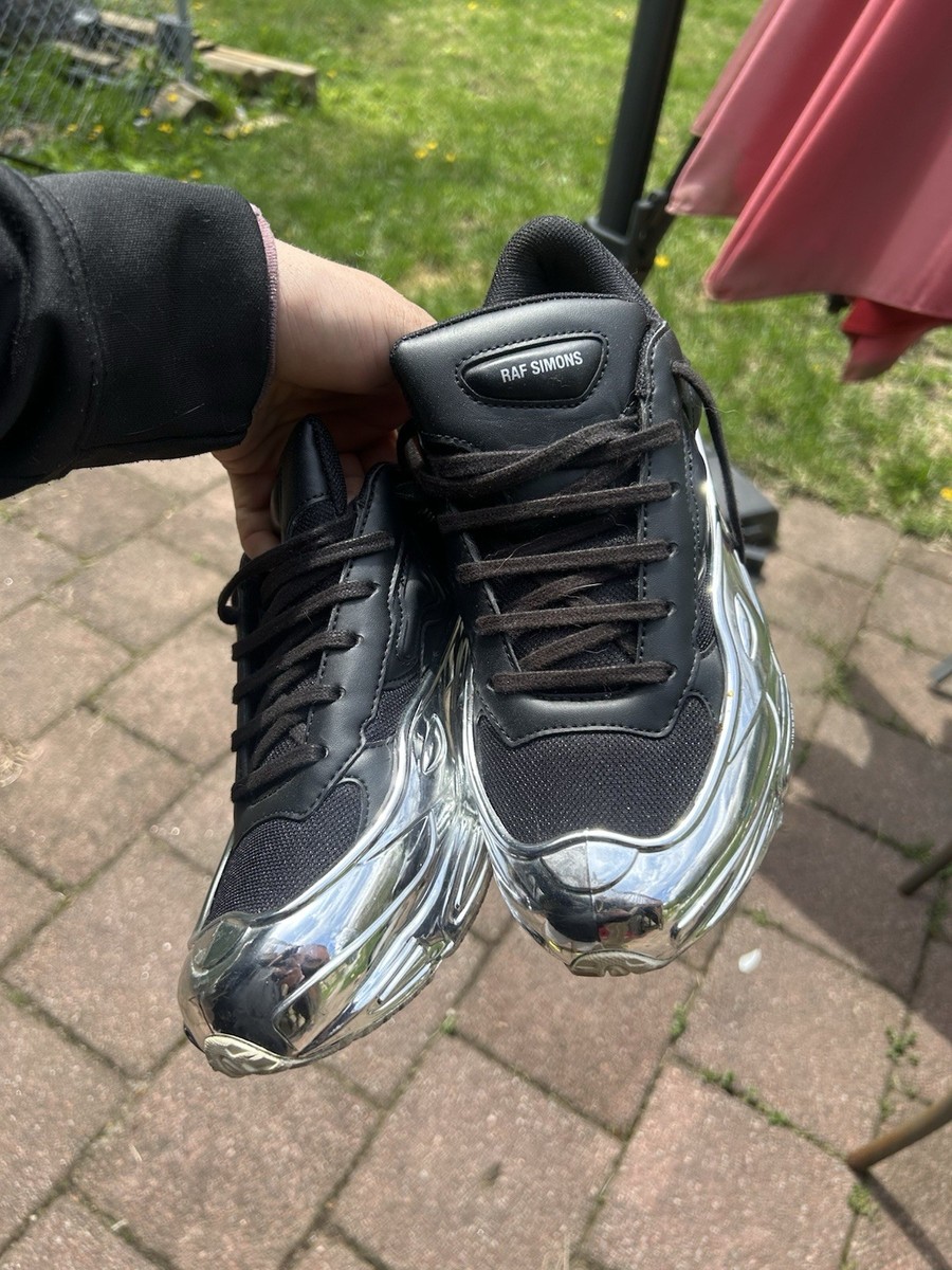 adidas Raf Simons Ozweego Mirrored Black Silver EE7944 Men's