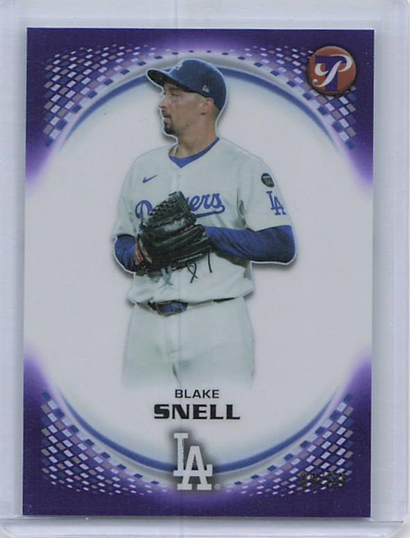 2026 Topps Pristine #5 Blake Snell Purple Refractor #/99