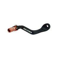 Schalthebel Scar-Schwarz/Orangene Spitze FüR Motorrad Ersatzteile ZubehöR Teile