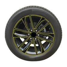 Fits Acura ZDX 2024-2026 Wheel Rim Chrome Delete Decal Blackout Vinyl Film