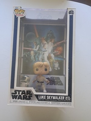 Funko Pop! Movie Posters Set Nr. 01/02: Star Wars   Luke Skywalker with R2-D2.