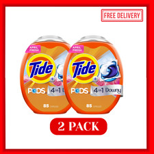 HOT SALE Tide Power PODS w/ Downy April Fresh Laundry Pacs 85 Count