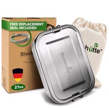 Blockh tte Stainless Steel Lunch Box I 27oz I with free sealing I Bento Box