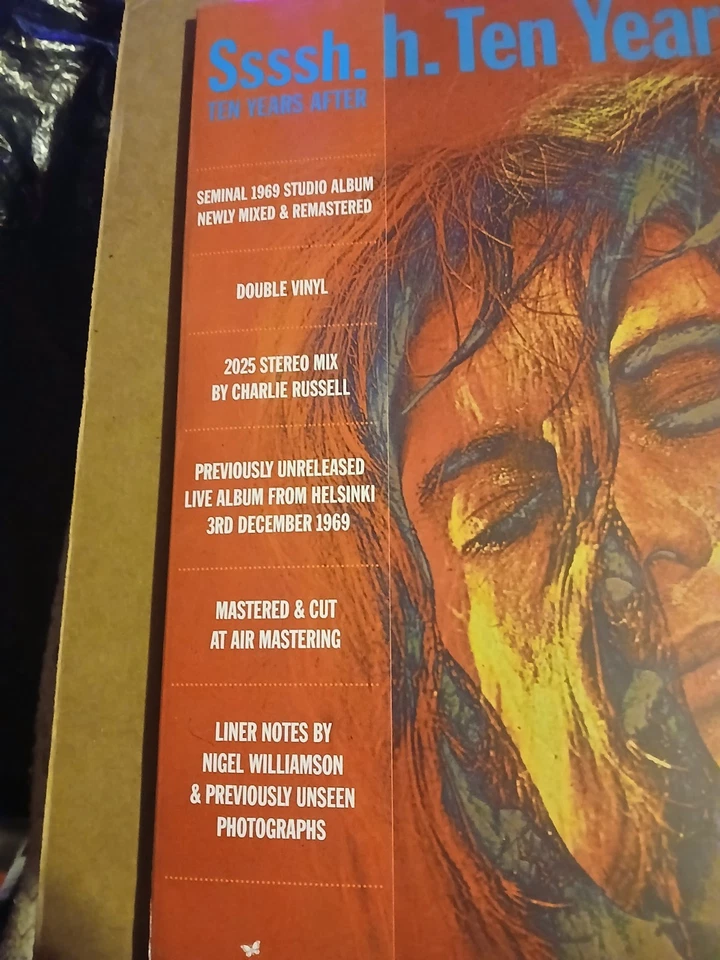 Ten Years After - Ssssh 2025 Deluxe Edition 2LP( BLACK Vinyl / 2LP)SEALED - Image 2 of 4