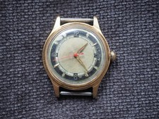 schöne alte Armbanduhr Herren um 1940 32mm läuft