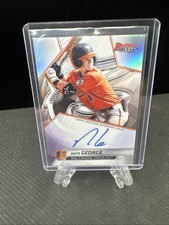 2025 Bowman’s Best of NATE GEORGE REFRACTOR AUTOGRAPH AUTO Orioles