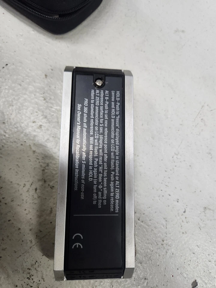 Transportador de nivel digital Spi-Tronic Pro 360 31-038-3 con estuche de transporte Foto 3 de 3