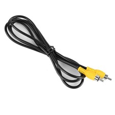 (2m)Male To Male AV Converter Adapter Coaxial Cable Video Audio Head Line LW