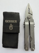 VINTAGE 1990s GERBER USA MP500 ORIGINAL NEEDLE NOSE PLIER MULTITOOL IN NEW POUCH