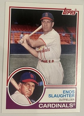2015 Topps Archives SP Enos Slaughter 325 St. Louis Cardinals