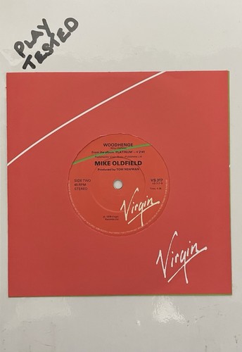 Mike Oldfield - Blue Peter 7" Vinyl Single Record - VS317 Virgin Records 1979 - Picture 4 of 4
