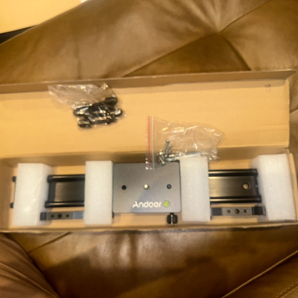 Carro deslizante de video para cámara Andoer 40 cm carril de vía Foto 3 de 3