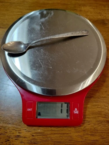 Vintage International Silver Co. Sterling Silver Teaspoon 1810 Pattern Scrap