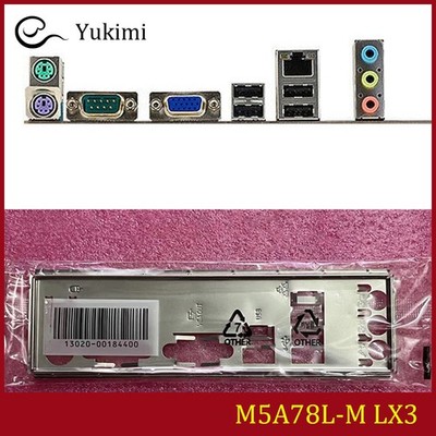 NEW FOR ASUS M5A78L-M LX3、M5A78L-M LX3 PLUS Ｍotherboard I/O Shield Backplate