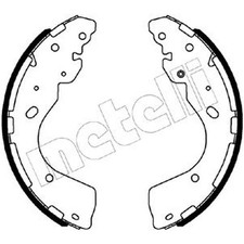 ORIGINAL® Metelli Bremsbackensatz Hinten für Ford RANGER RANGER IV RANGER III